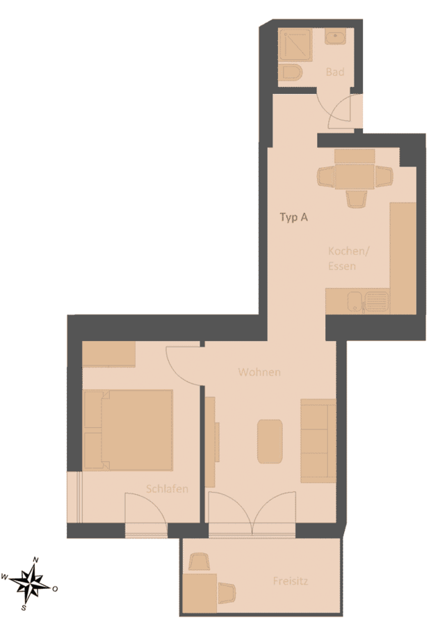 Ferienwohnung 3 - Haus Elise Füssen