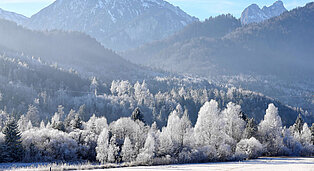 Winterurlaub in Füssen im Allgäu - Haus Elise
