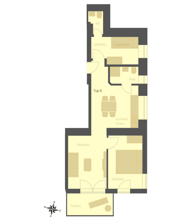 Grundriss FeWo2